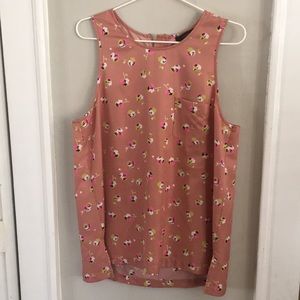 J Crew Sleeveless Blouse